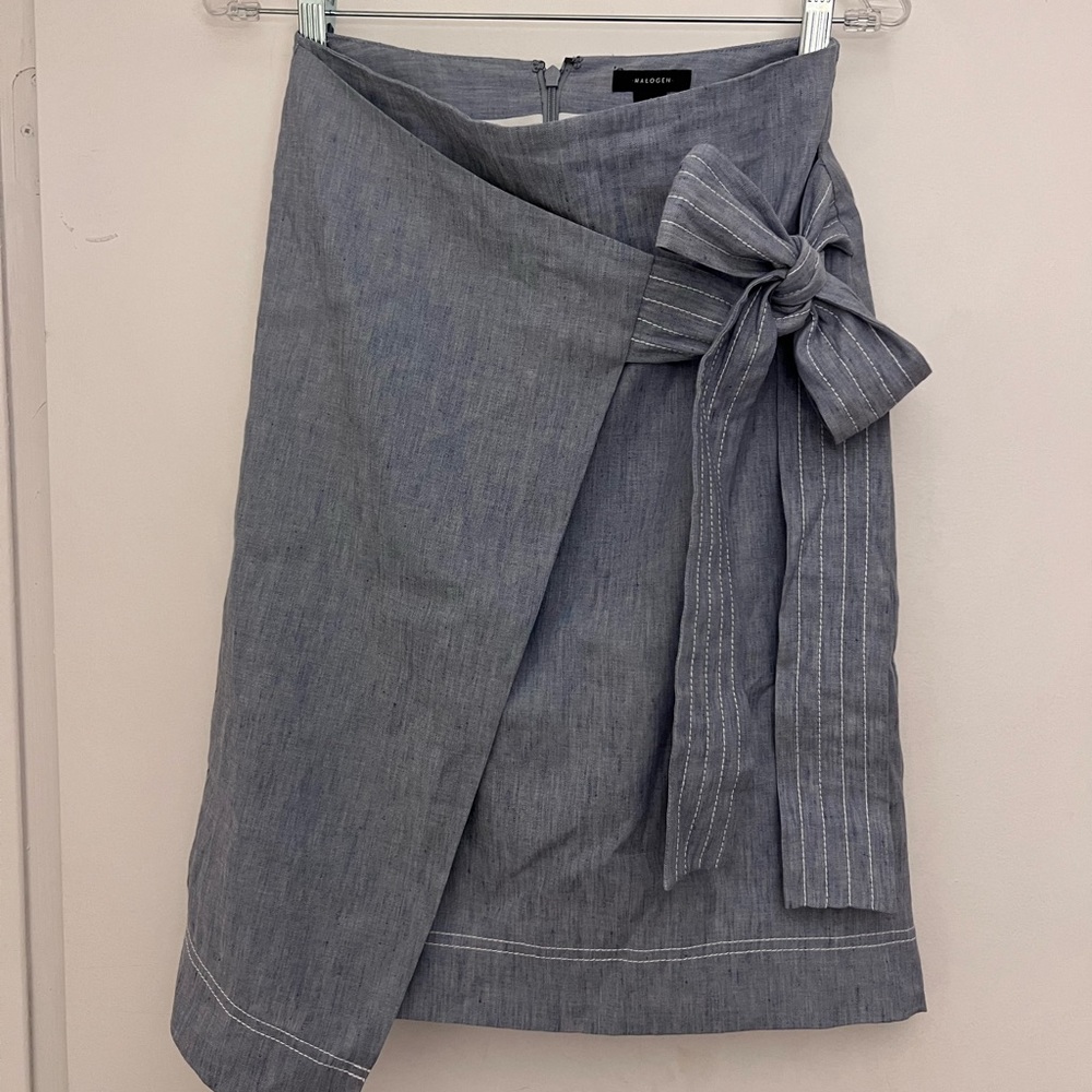 Wrap around dress skirt